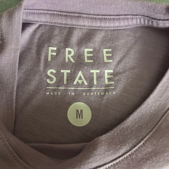 Free State Lilac Tee with Felt Flowers - Picture 2 of 7